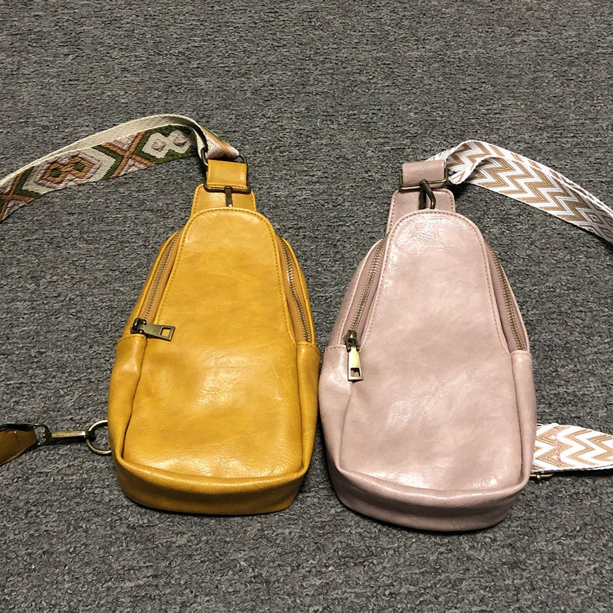 Leopard Print Outdoor Sport Backpack Crossbody Bag_Cwab1398