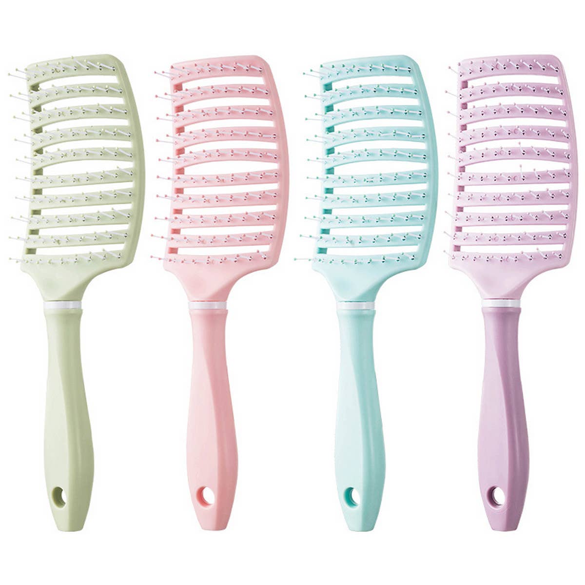 Women Hair Root Fluffy Massage Large Curved Comb_Cwmm0926