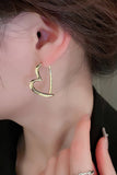 HEART HOOP FASHION EARRINGS_CWAJE0336