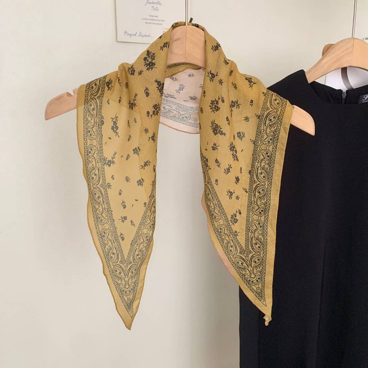 Paisley Scarf Bandana Headband Waist Belt Wrap_Cwasc03021