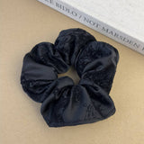 FRENCH RETRO PRINTED LARGE INTESTINE HAIR TIE_CWAHA1290