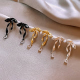 LIGHT LUXURY BOW PERSONALITY FASHION EARRINGS_CWAJE2474