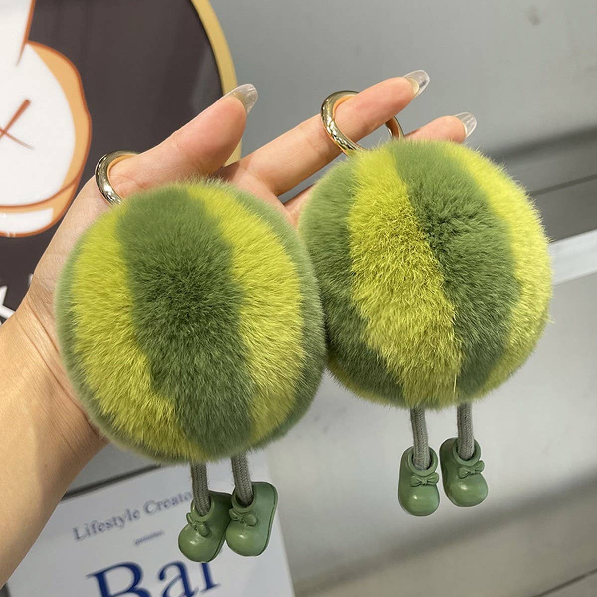 CUTE WATERMELON CAR KEYCHAIN PENDANT ACCESSORIES_CWMM2602