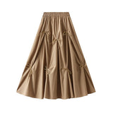HIGH WAIST A LINE SKIRT TEMPERAMENT UMBRELLA SKIRT_CWBMS0289