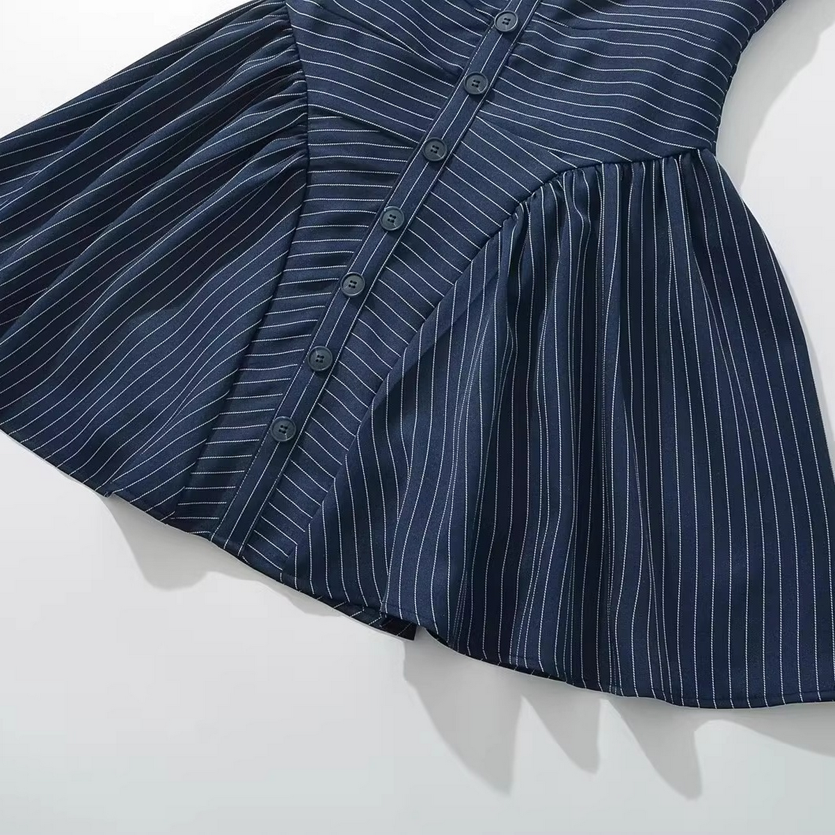 FRENCH STYLE STRIPED CAMI DRESS SUMMER CHIC_CWDMD5806