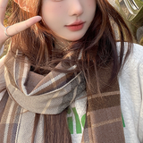TASSEL SCARF FOR WOMEN THICK WINTER WARMTH_CWASC0142