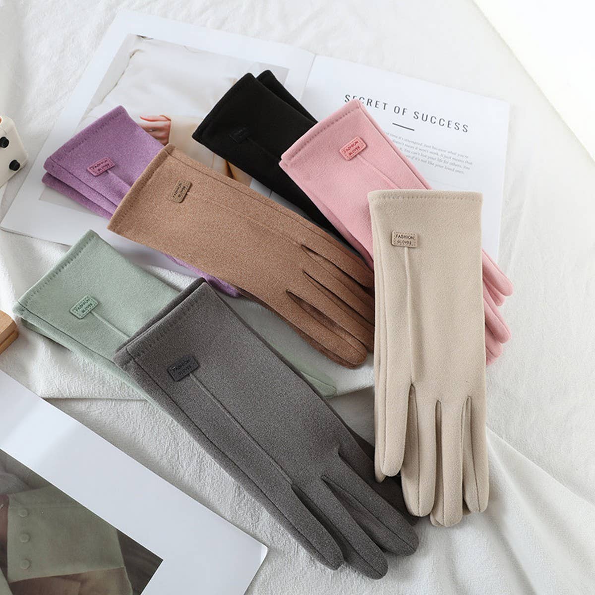 Warm Outdoor Cycling Fashion Cute Gloves_Cwmm1533