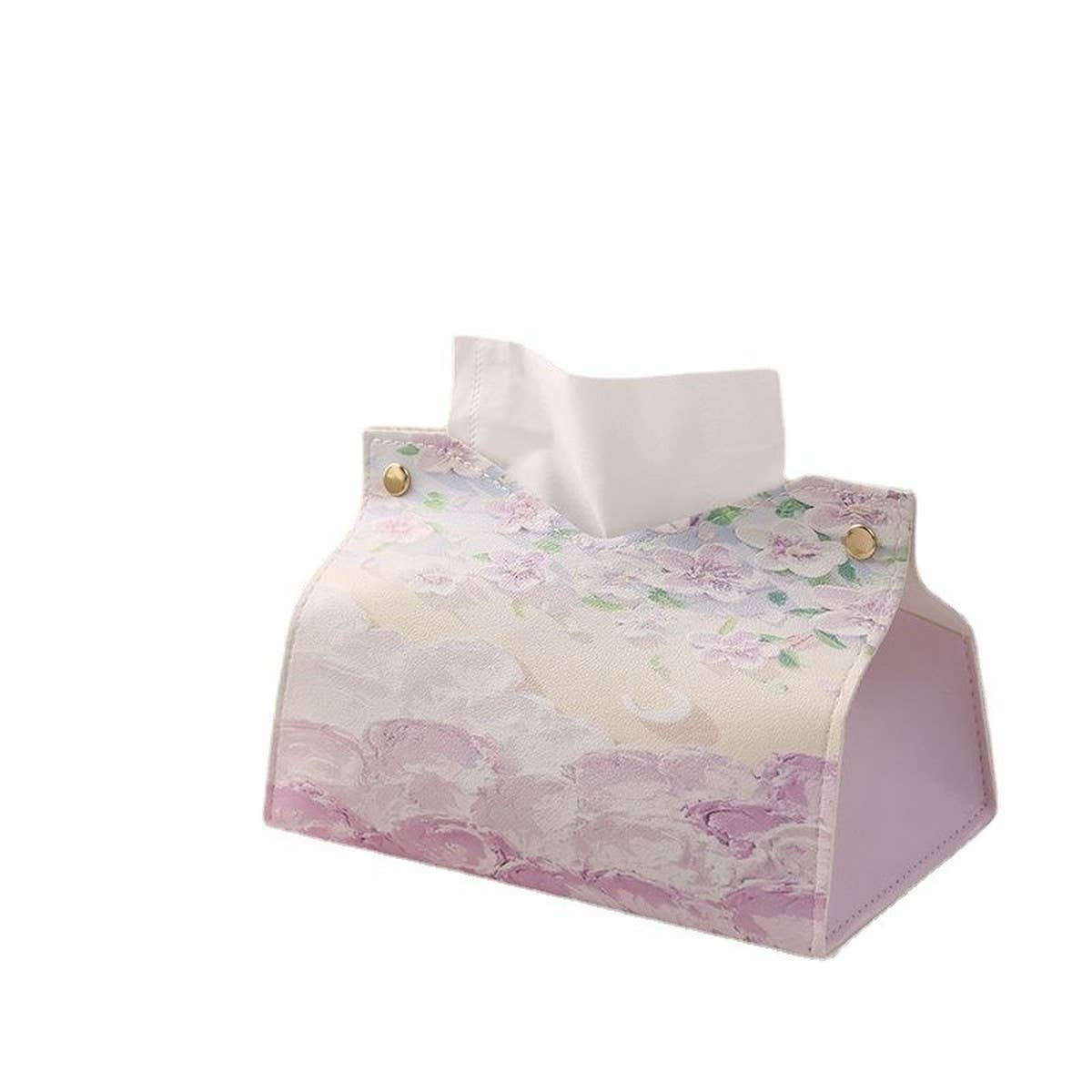 LIGHT LUXURY FOLDING OIL PAINTING STYLE TISSUE BOX_CWMM2251