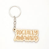 LASER ENGRAVED WOODEN KEYCHAIN_CWMM0567