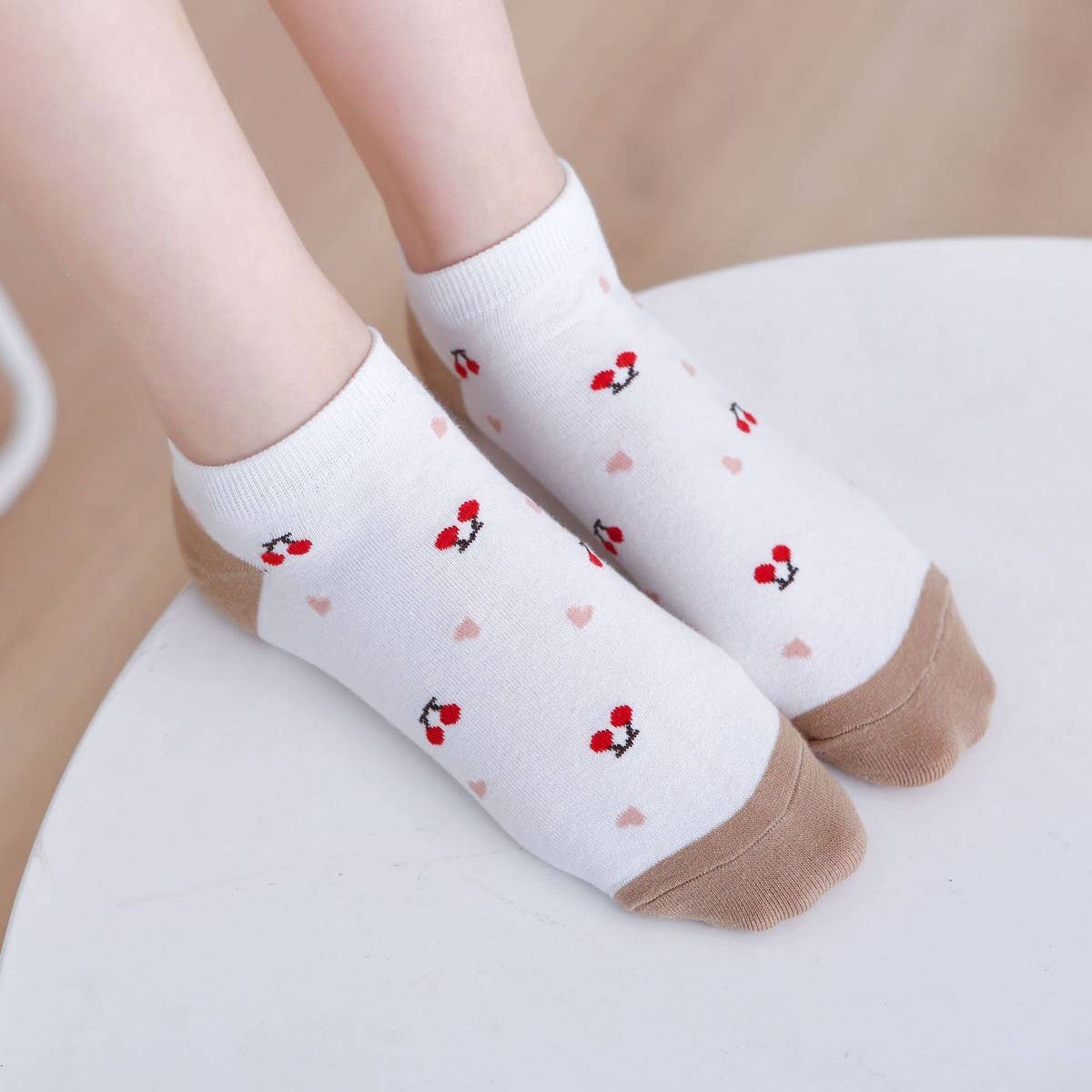 Women'S Preppy Style Cotton Breathable Socks_Cwms2035