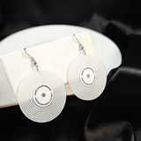 CREATIVE SIMPLE LETTER GEOMETRIC ROUND EARRINGS_CWAJE1875