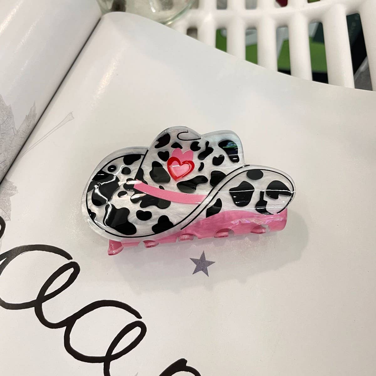 Cwaha1511_Cute Animal Hair Claw Clip