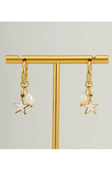 18K Gold Plated Stainless Steel Earrings_Cwaje0395