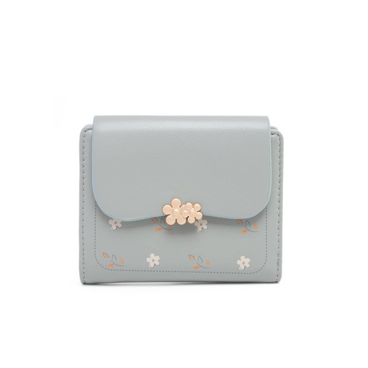 Fresh Sweet Print 3-Fold Zipper Wallet_Cwab06259