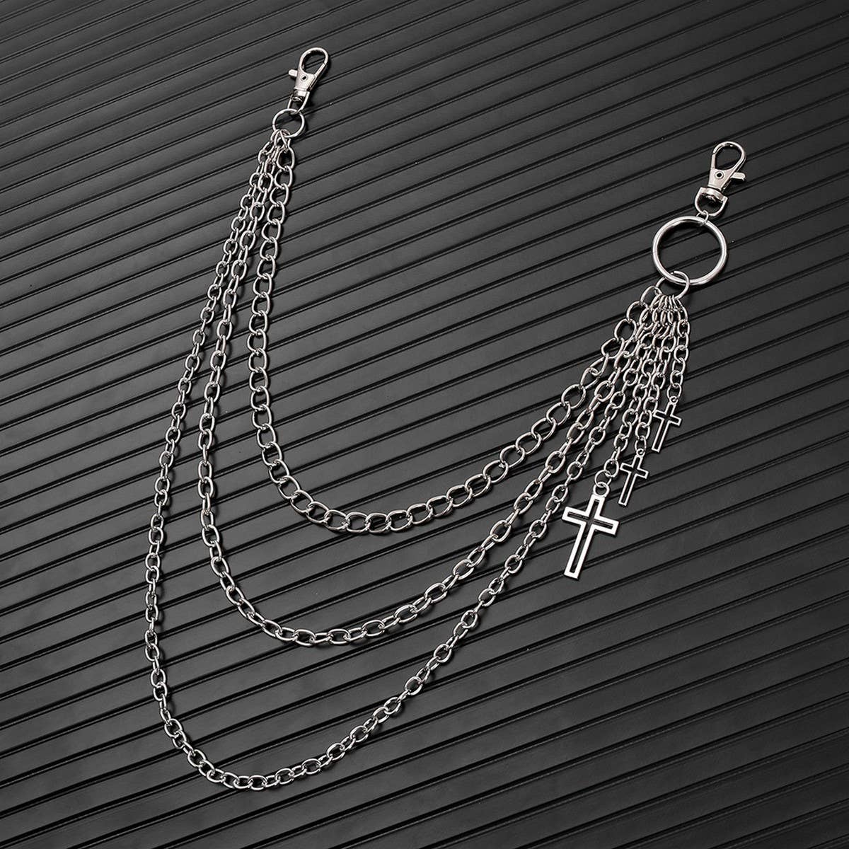 Versatile Multi-Layer Cross Trouser Chain_Cwmm4888