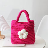 SWEET FLORAL HANDMADE CROCHET HANDBAG_CWAB1876