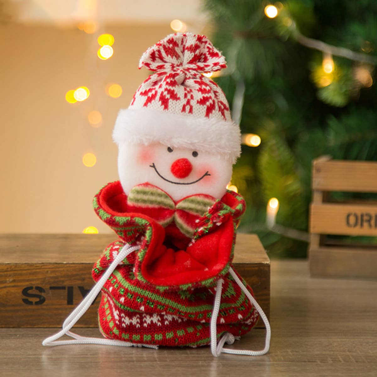 Cwmm9347_Christmas Eve Christmas Candy Creative Gift Bag