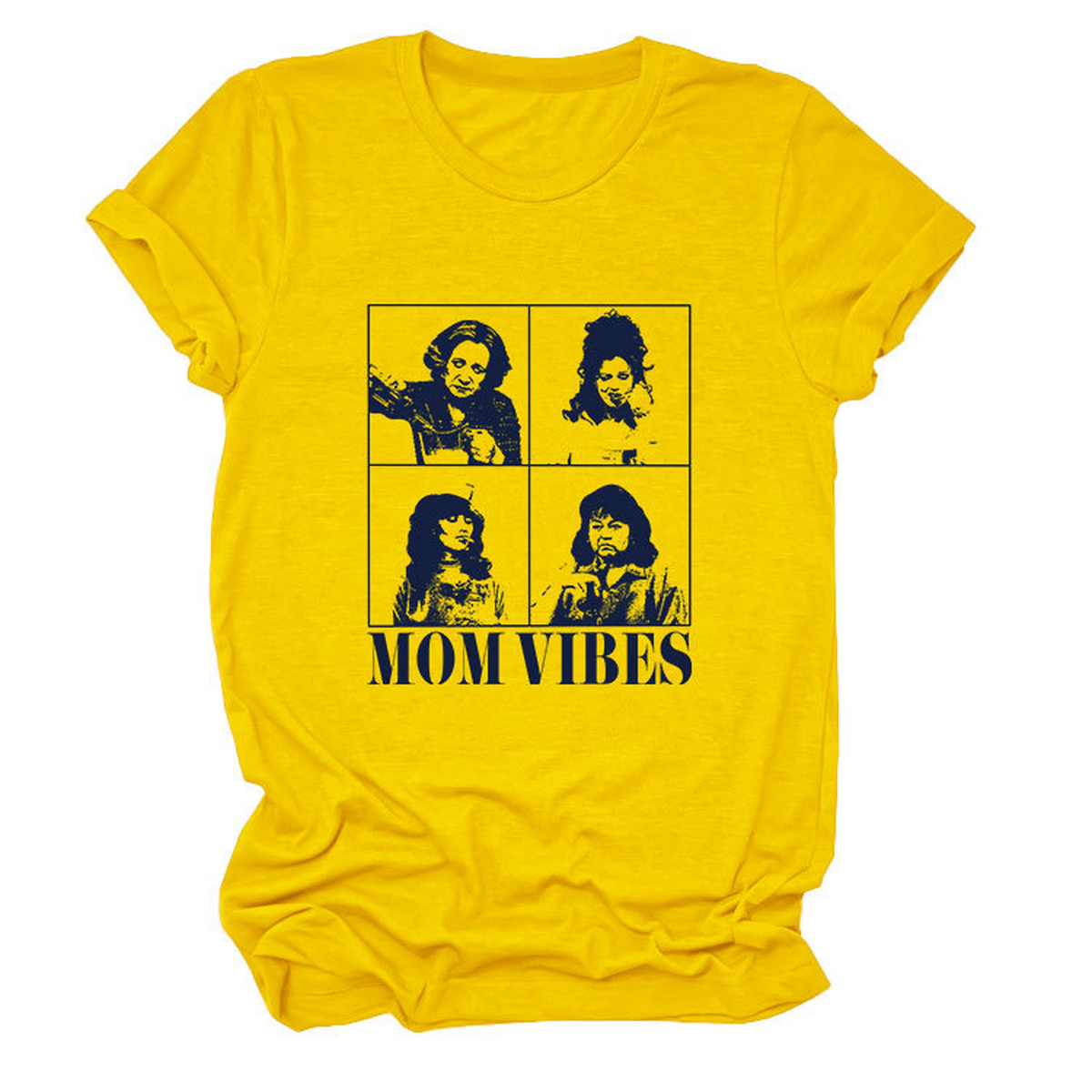 Trendy Casual Womens Crew Neck T-Shirt