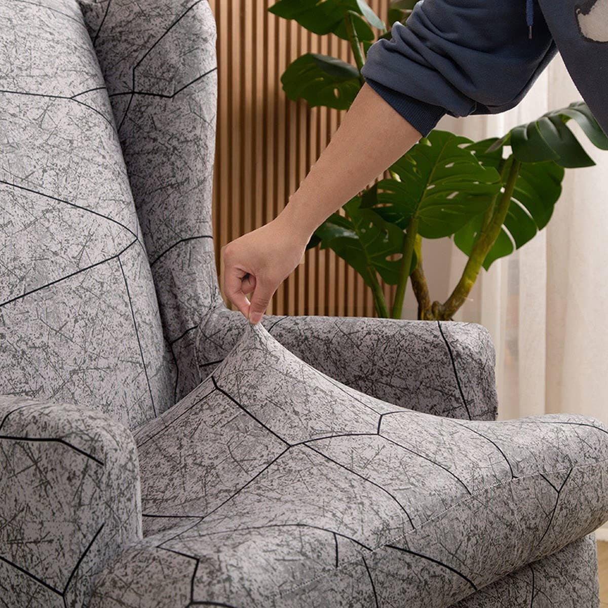 AMERICAN TIGER CHAIR COVER STRETCH FULL WRAP_CWMM8316