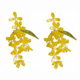 OSMANTHUS SMALL FRESH LADY ART EARRINGS_CWAJE1706