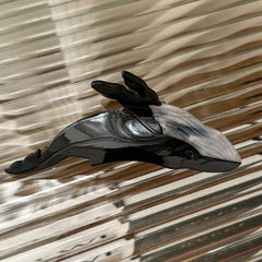 Clolor Contrasting Dolphin Acetate Hair Claws_Cwaha0857