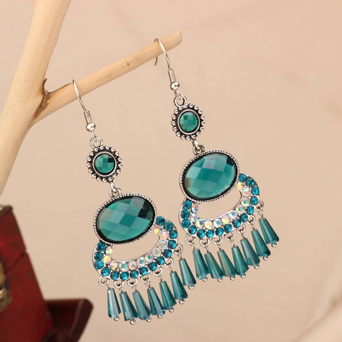 HIGH END AND VERSATILE RETRO ETHNIC STYLE EARRINGS_CWAJE4009
