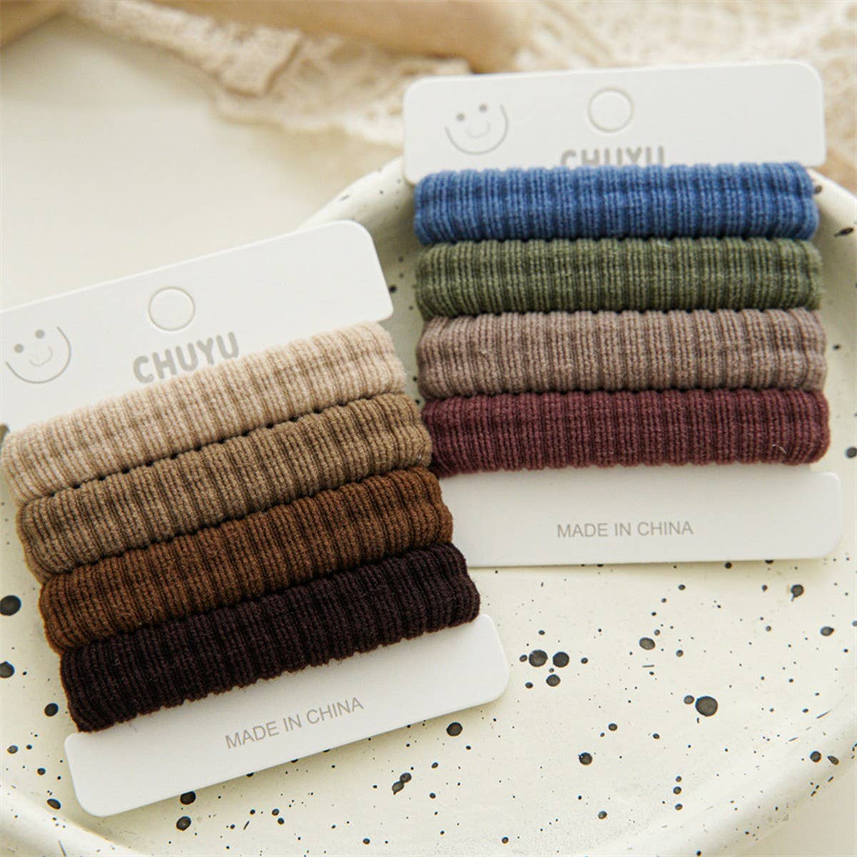 HIGH ELASTICITY SIMPLE PONYTAIL HAIR TIES_CWAHA1131