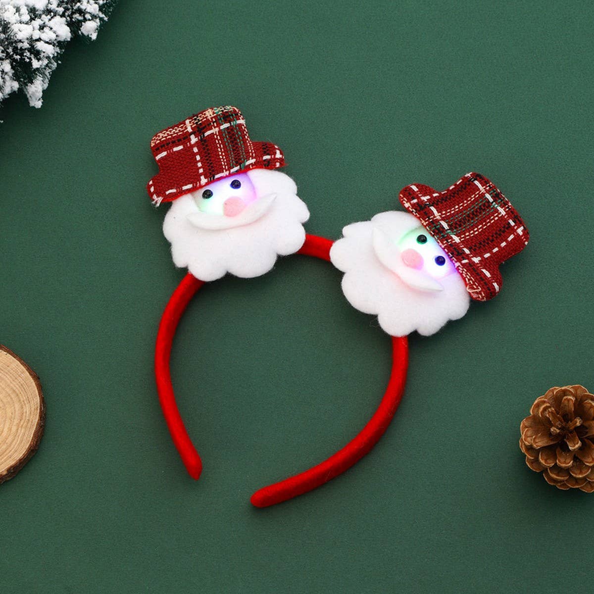 CHRISTMAS LIGHTED PARTY HEADBAND_CWAHA2739