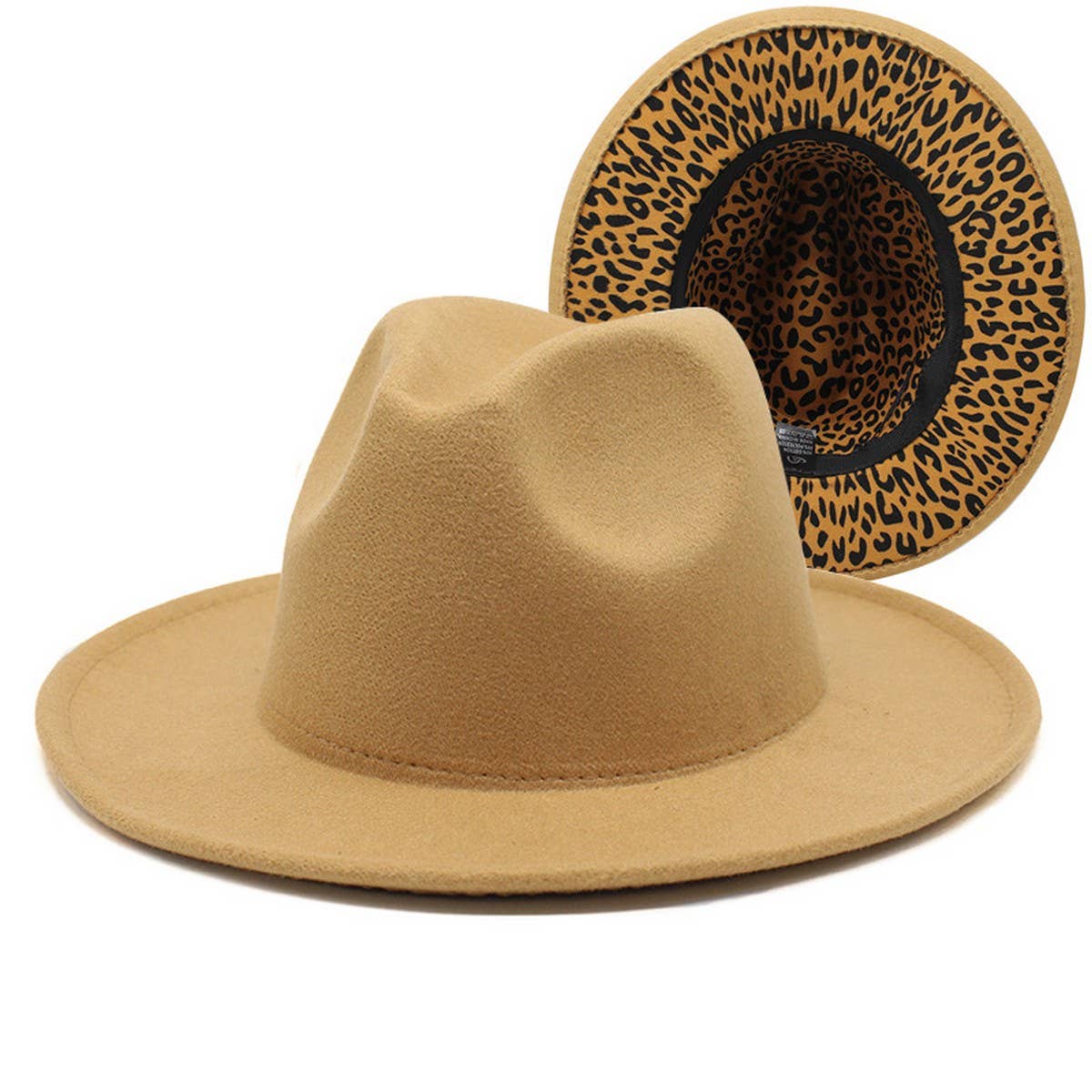 THICKENED DOUBLE SIDED HAT TWO COLOR JAZZ HAT_CWAH2536