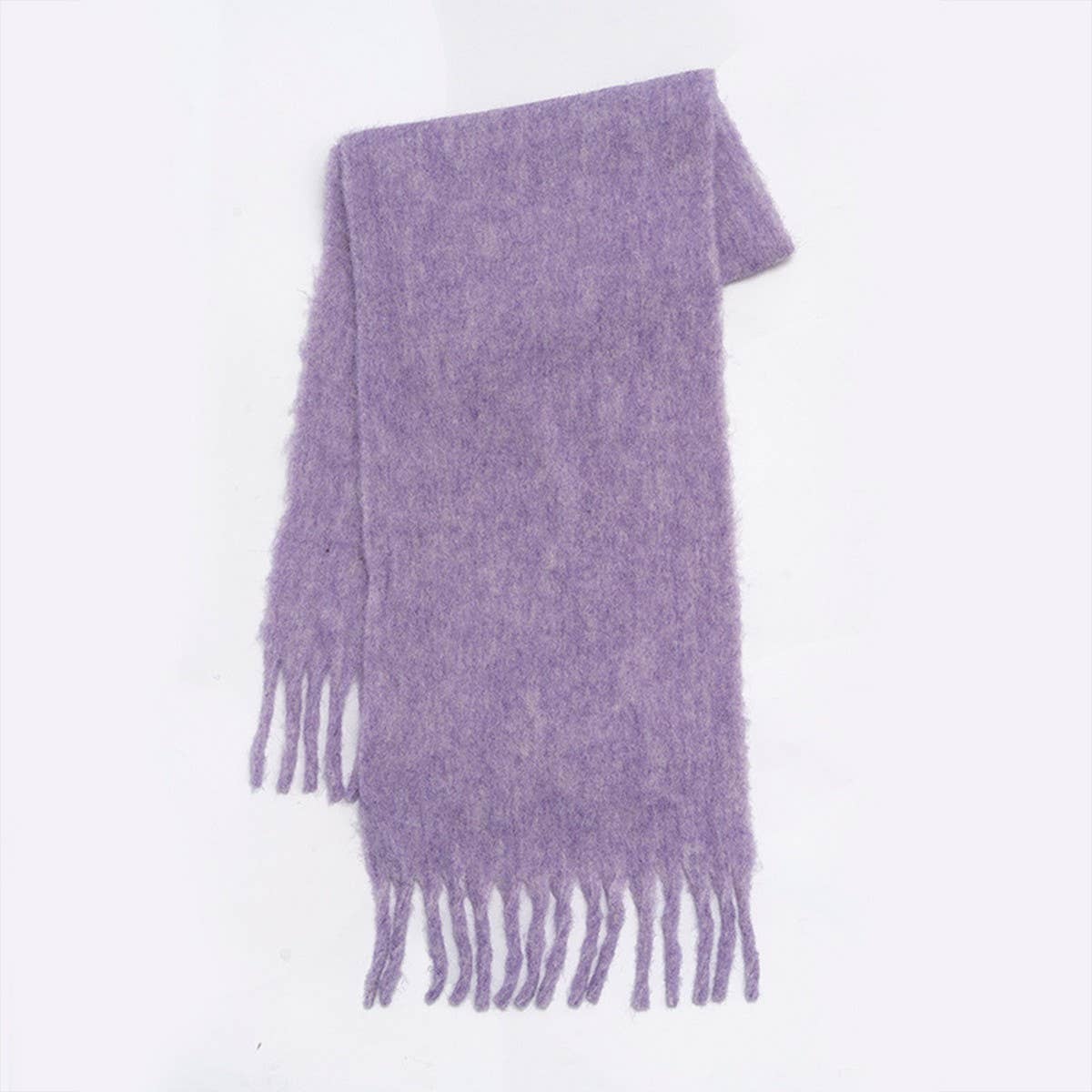 GRADIENT LOOP YARN TASSEL SCARF FOR WINTER_CWASC2354