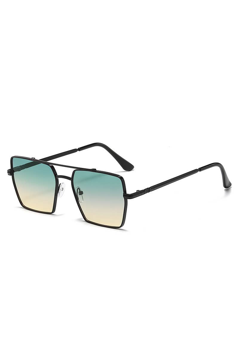 FLAT TOP FRAME SQUARE SUNGLASSES_CWASG0100