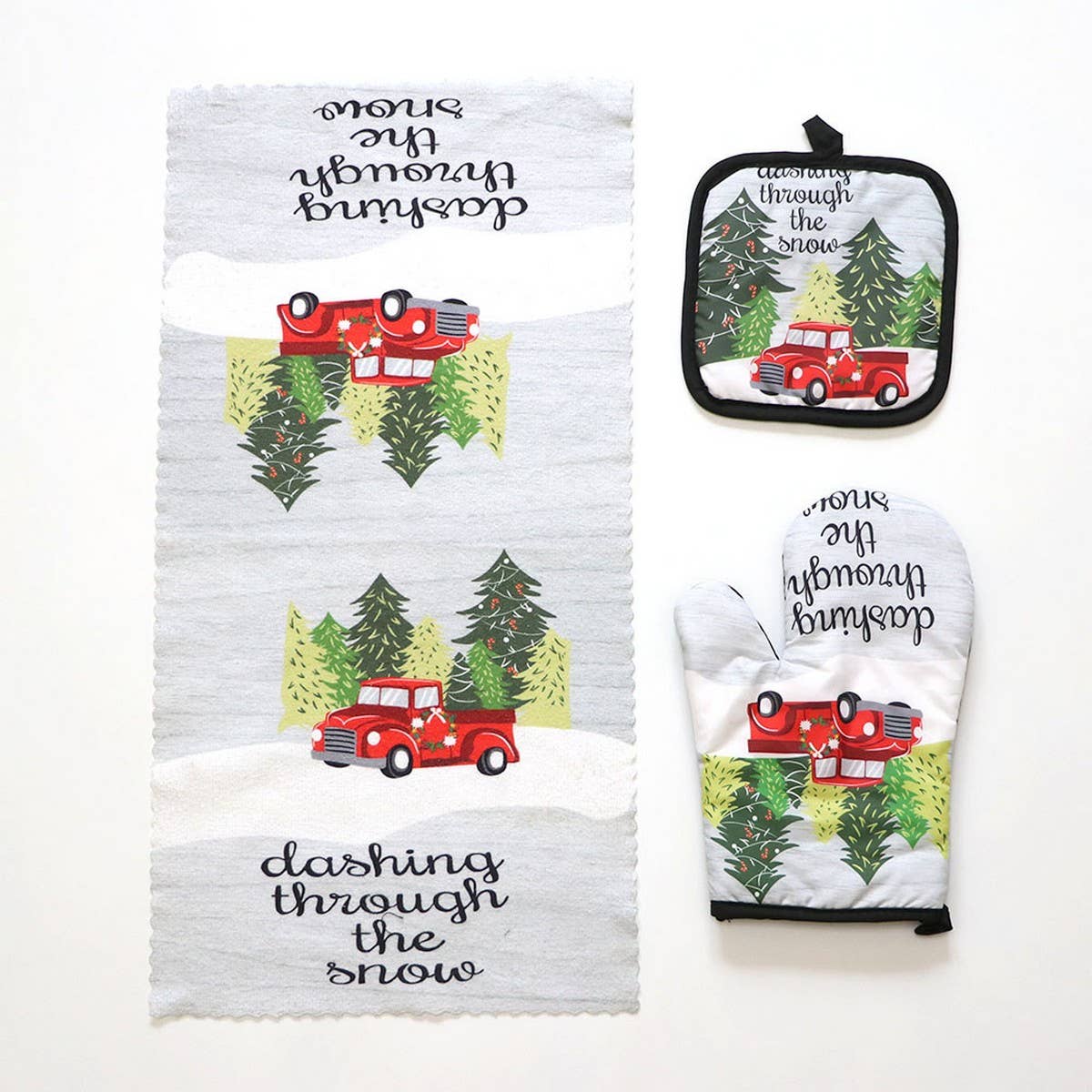 CHRISTMAS SERIES SCALDING GLOVES THREE PIECE SET_CWMM1463