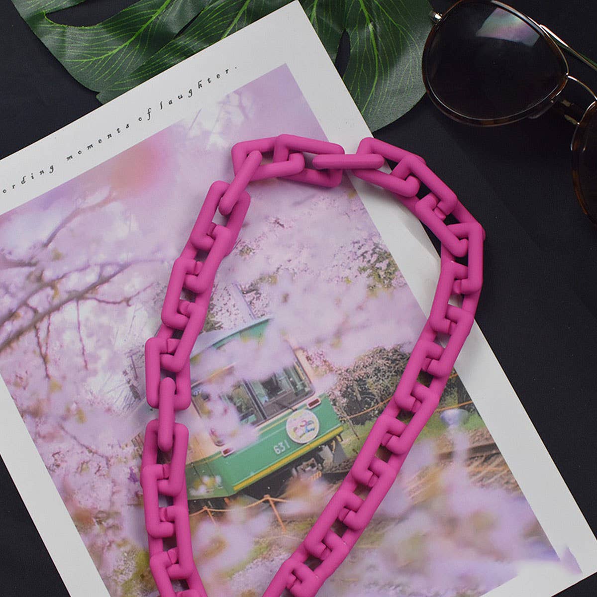 SPRAY PAINTED WOMENS BAG CHAIN BAG STRAP_CWMM5092