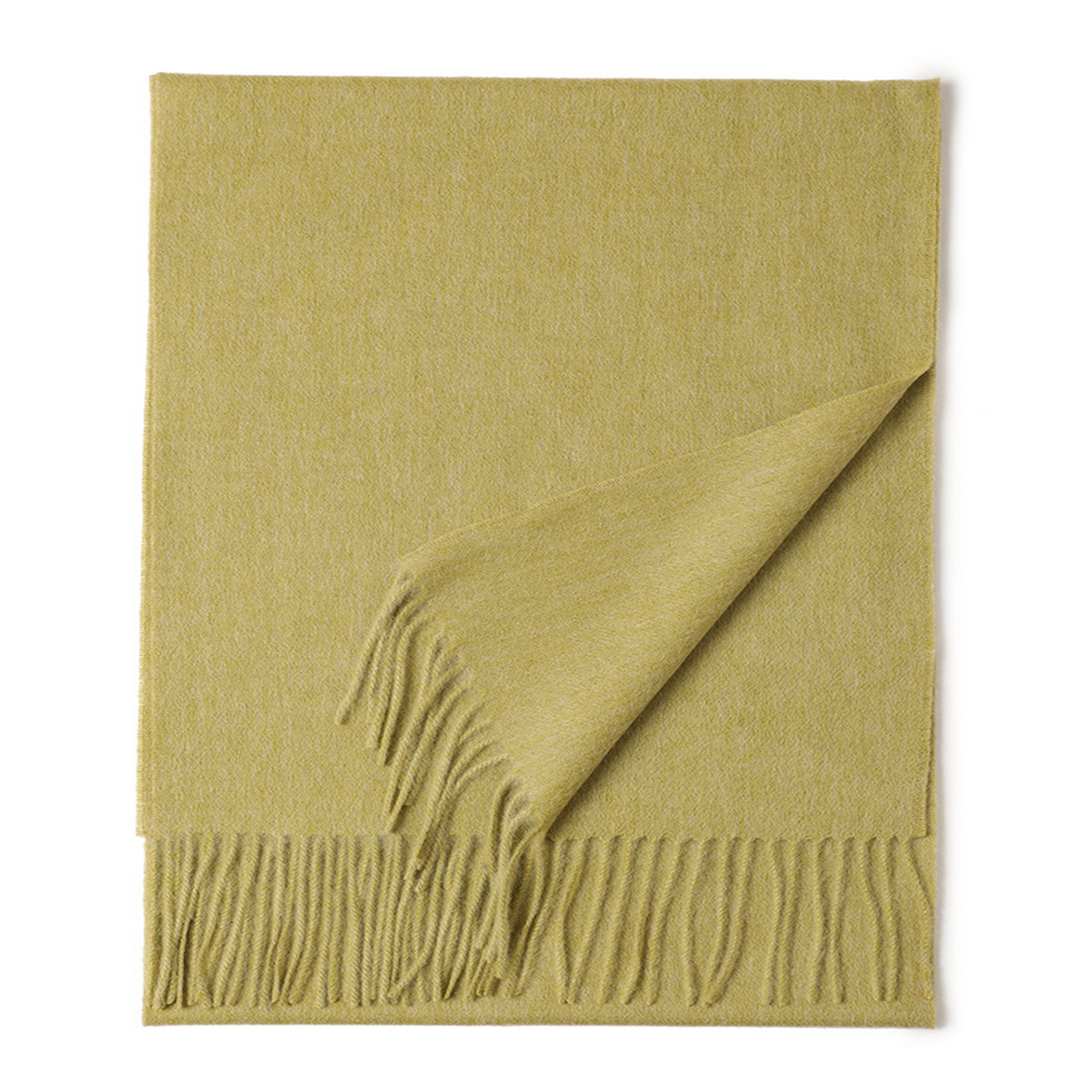 Unisex Wool Scarf Soft Solid Color With Tassels_Cwasc2707
