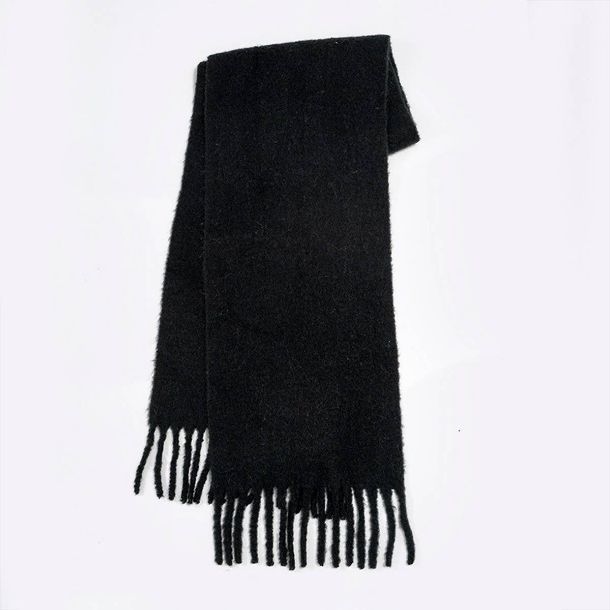 Wool Blend Solid Scarfsof Warm Winter Wrap_Cwasc2319