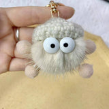 Cwmm10414_Soot Sprite Keychain Cute Bag Charm