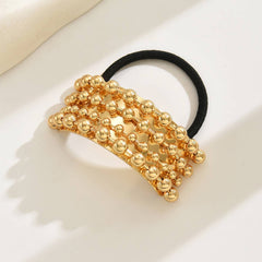 Simple U-Shaped Hairpin Geometric Square Metal