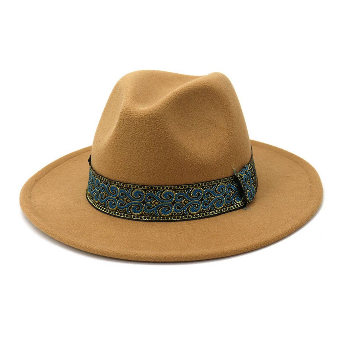 2024 NEW MENS AND WOMENS STRAIGHT BRIM JAZZ HAT_CWAH1776