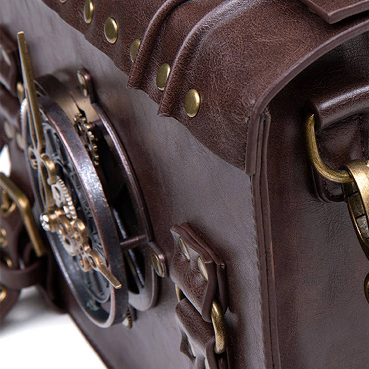 RETRO CLOCK DECORATIVE PUNK SHOULDER BAG_CWAB0629