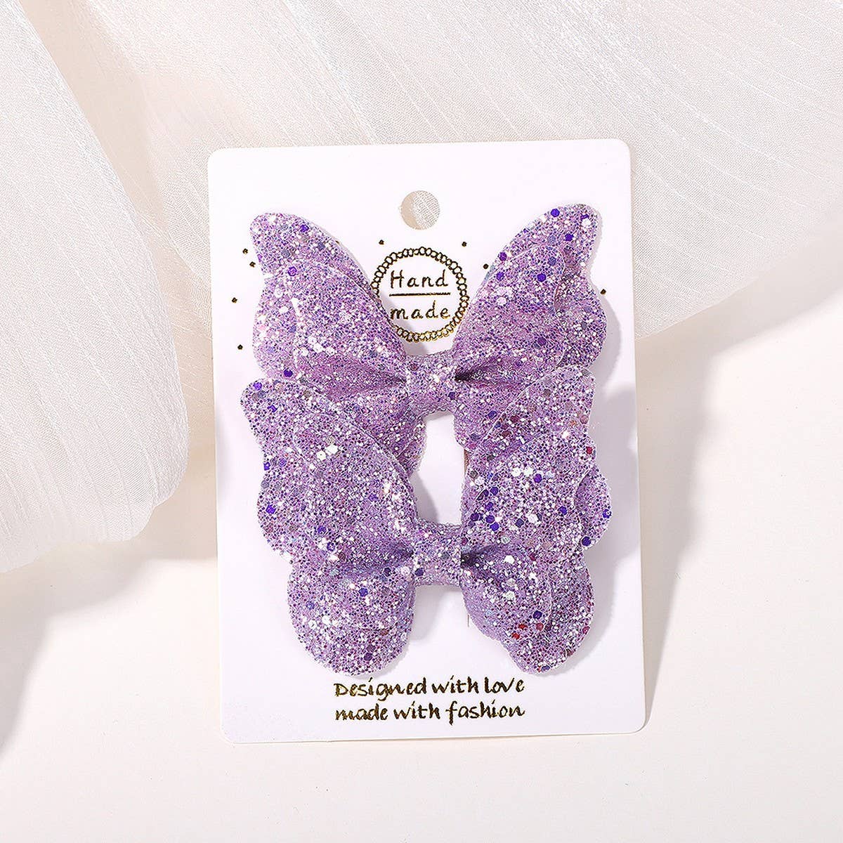 3D GRADIENT GLITTER BOW BABY HAIR CLIP_CWAHA6755