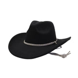 Unisex Cowboy Fedora Hat Ethnic Style_Cwah04429