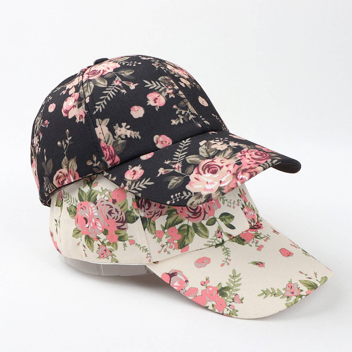 FLORAL BASEBALL CAP WOMENS BOHO PRINT CWAH1143