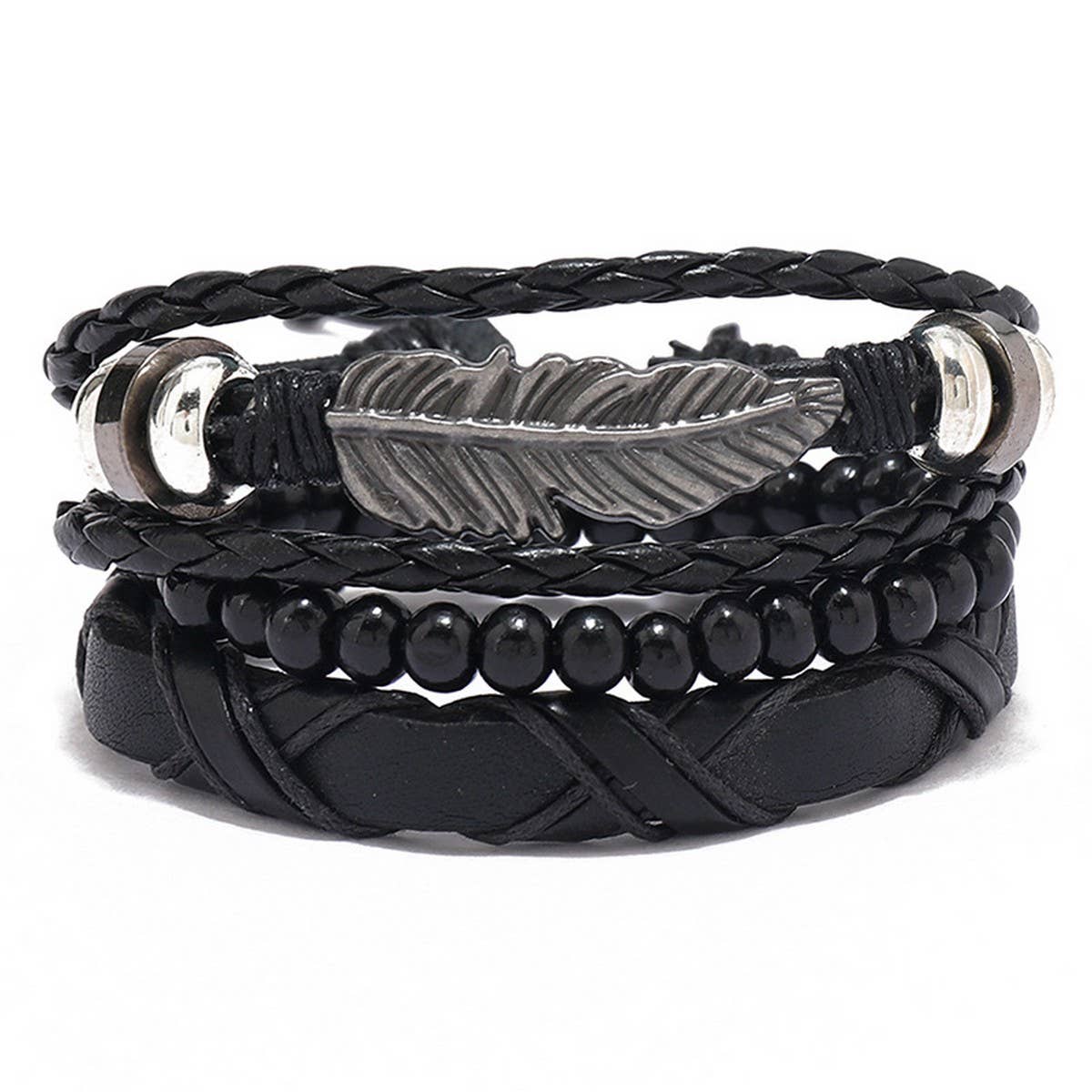 NEW SIMPLE HAND WOVEN ALLOY BRACELET_CWMM4525
