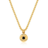 Zirconiavils Eye C Vicle Necklace_Cwmm5340