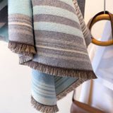 Luxury Carriage Reversible Tassel Scarf_Cwasc03453