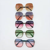 Women Retro Rimless Crystal Sunglasses_Cwasg0231