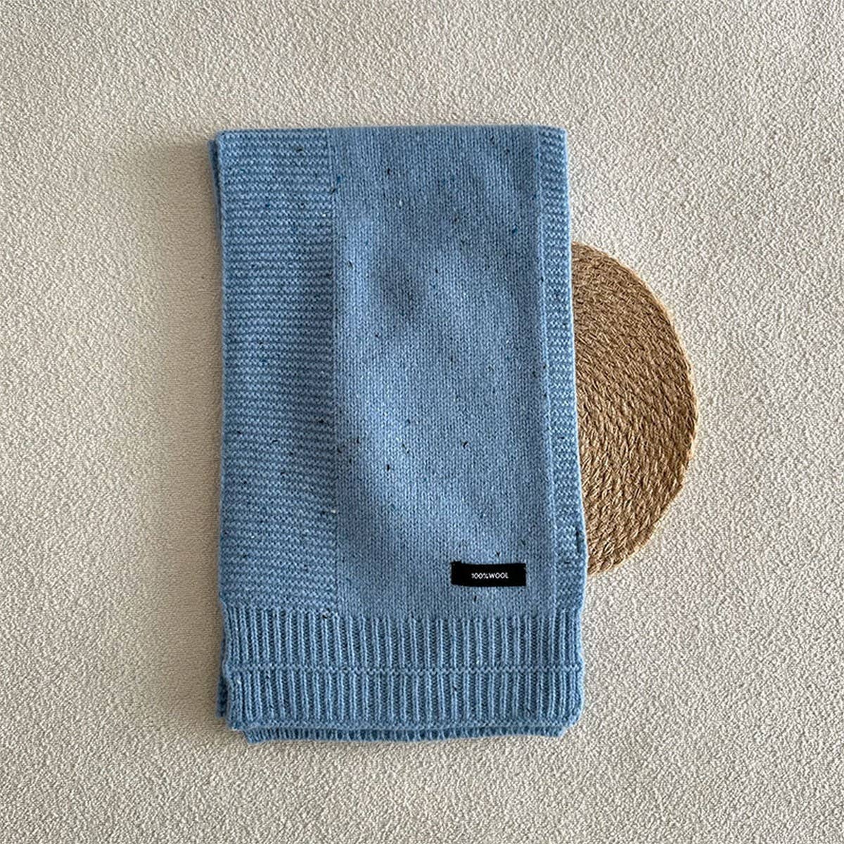 SOFT WARM DOUBLE SIDED COUPLE S NECK SCARF_CWASC2342