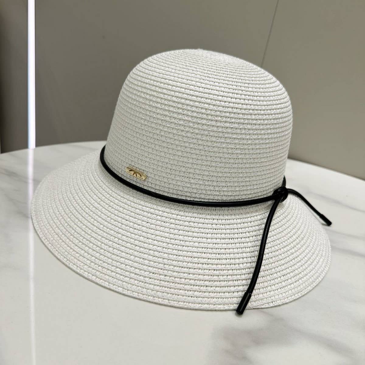 SUMMER ENCRYPTED STRAW SUN PROTECTION HAT_CWAH3509