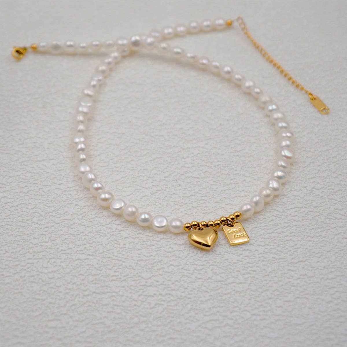 NEW GOOD LUCK BRAND PEARL CLAVICLE NECKLACE_CWAJE1673