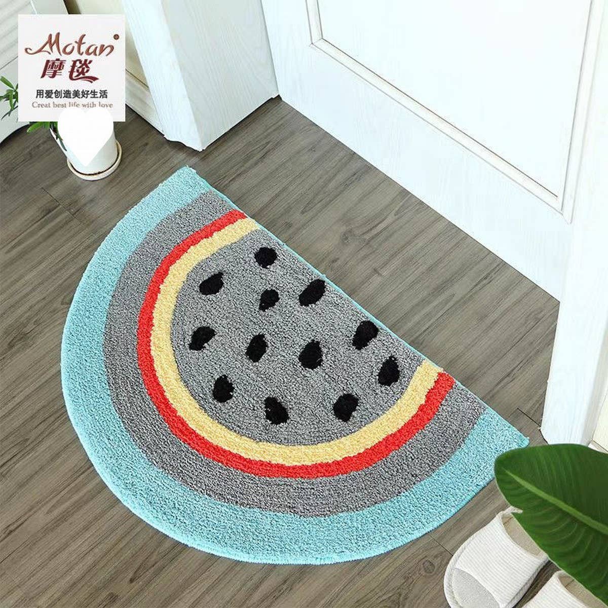 THICK CARTOON MAT ABSORBENT NON SLIP ENTRY RUG_CWMM7402